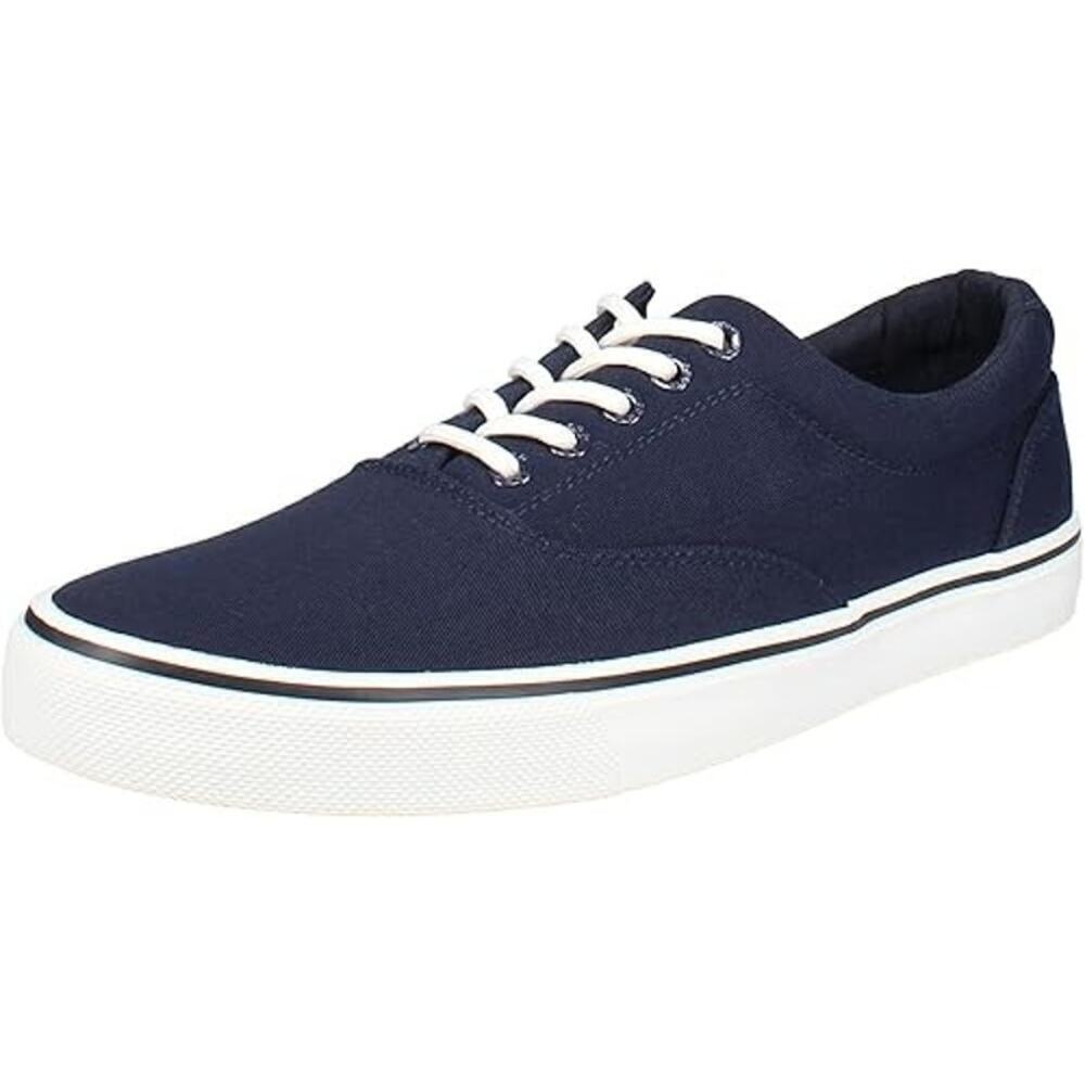 NWT Men's IZOD Rangley Canvas Shoe, Size 10, Navy, Lace Up, Classic, Casual